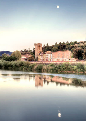 Arno river in Florence :: My Italian Treasures & Elizabeth Namack, tour operator